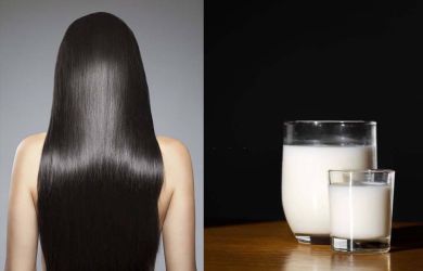 Dưỡng tóc bằng sữa tươi đơn giản tại nhà